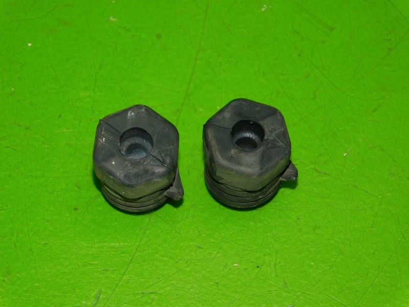 04-11 RX8 OEM hood engine cover rubber bump stops screws SET
