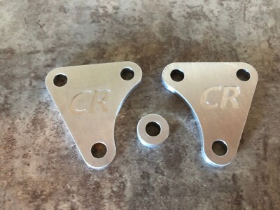 Honda CR125R Elsinore Aluminum Motor Mounts 1979 CR 125R with CR Engraved CR125