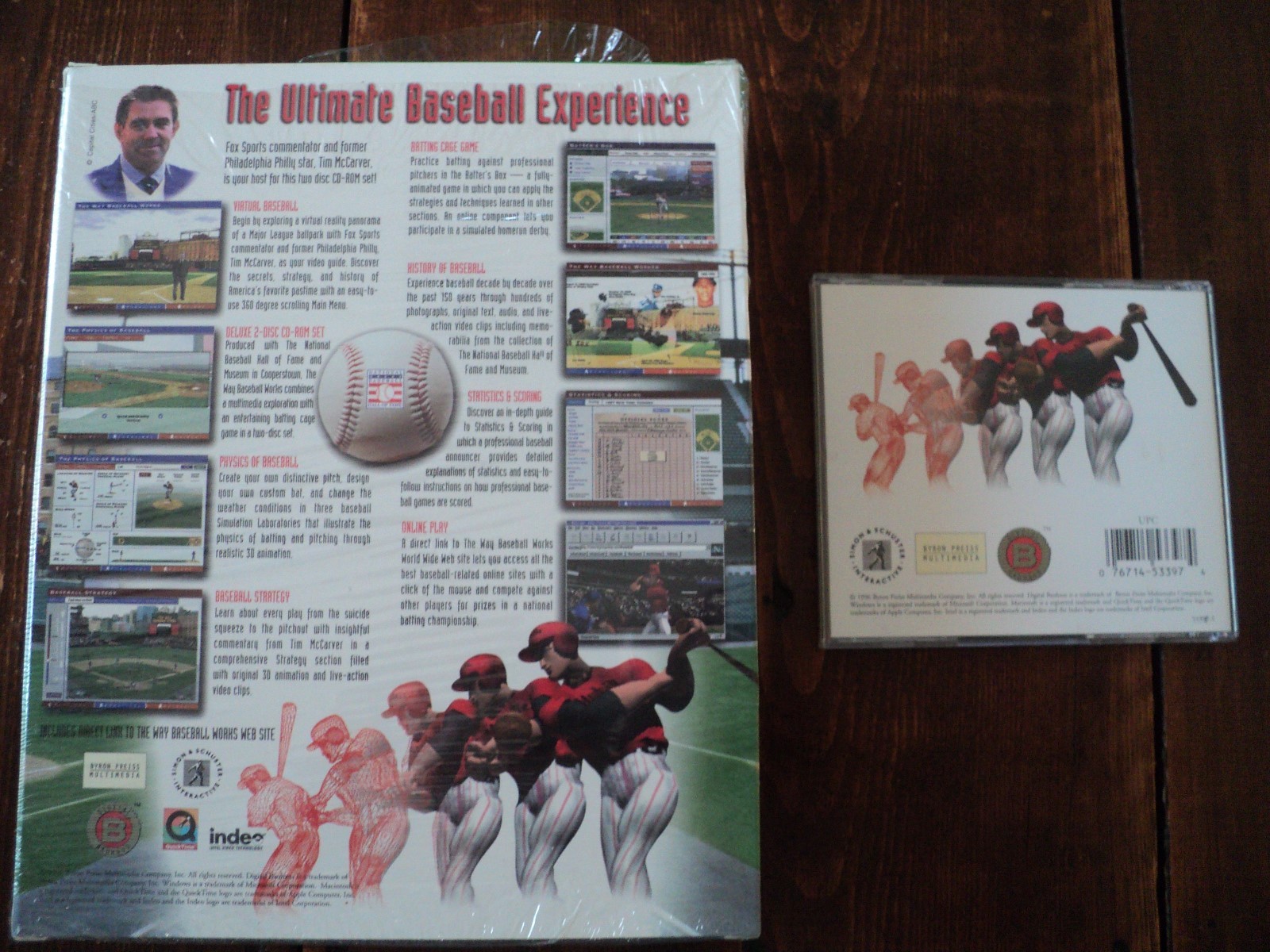 Tim McCarver's THE WAY BASEBALL WORKS - CD-ROM - A Baseball Lover's Dream