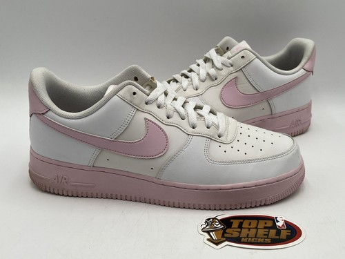 Nike Air Force 1 07 Low White Pink Sole 2020 Size 11 Used