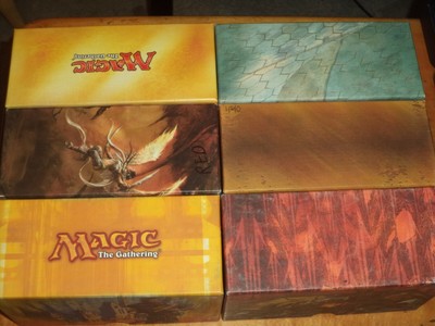 Empty Fat Pack Boxes Box Magic the Gathering MTG Time Spiral Mirrodin Lot 14