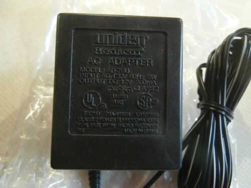 OEM UNIDEN AD-70U AC Adapter Wall Plug 12V Bearcat Scanner Radio Power Supply