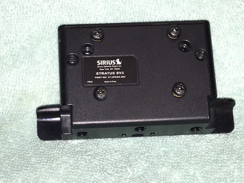 SIRIUS Satellite Radio SV3 W/ Screws Car Cradle Dock Fits Sirius stratus 3,4, 5