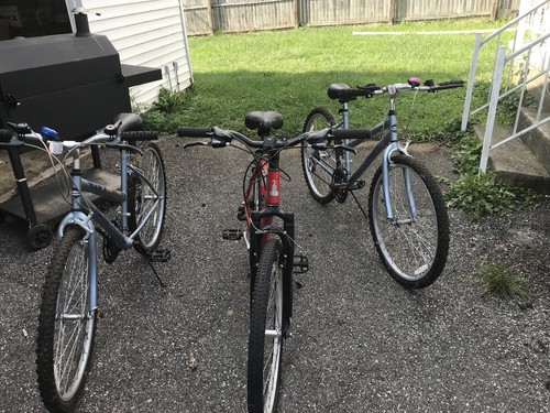 Three Bicycles For Sell.