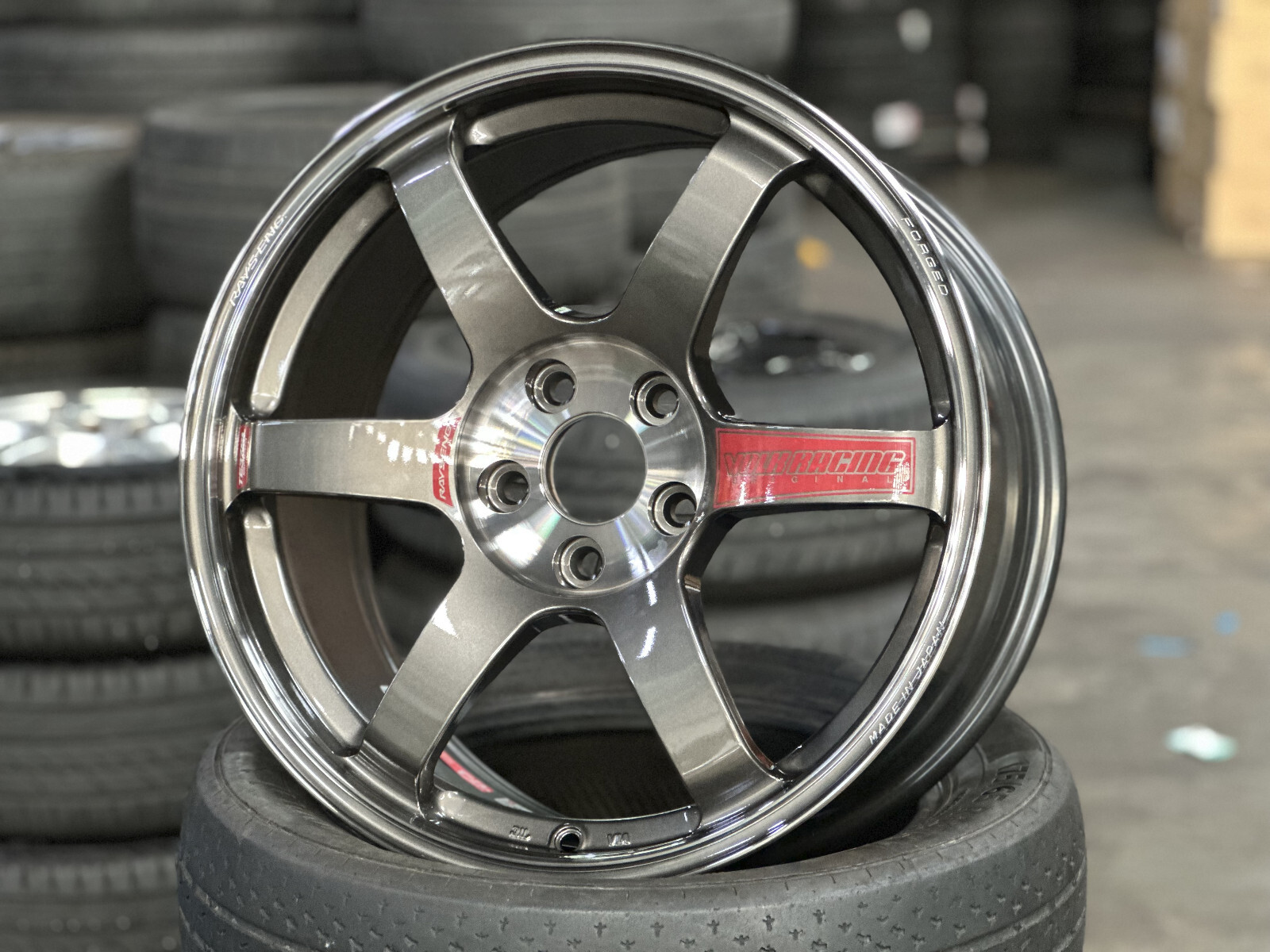 FD大好き　(RAYS (ジャンク) TE37SL New 18x8.5 GENUINE RAYS TE37 SL JAPAN (4 Wheel) 5x112 fit