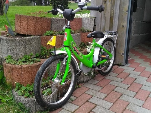 18zoll fahrrad grün