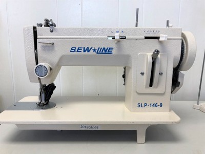 SEWLINE NEW SL146-9 PORTABLE 9 INCH BED  WALKING FOOT ZIG ZAG   SEWING MACHINE