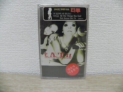 t.A.T.u 200 KM/H In The Wrong Lane 2003 KOREA Cassette Tape / SEALED NEW