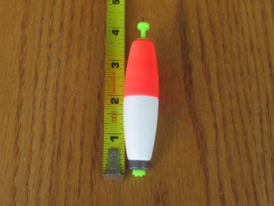 LOT OF 15 COMAL TACKLE Cigar Weighted Snap On Floats Rigging Lures Fishing 2.5/"