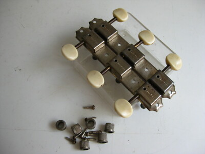 Vintage 50's Gibson J-45 Guitar Kluson Deluxe Tuners for Project Repair Upgrade