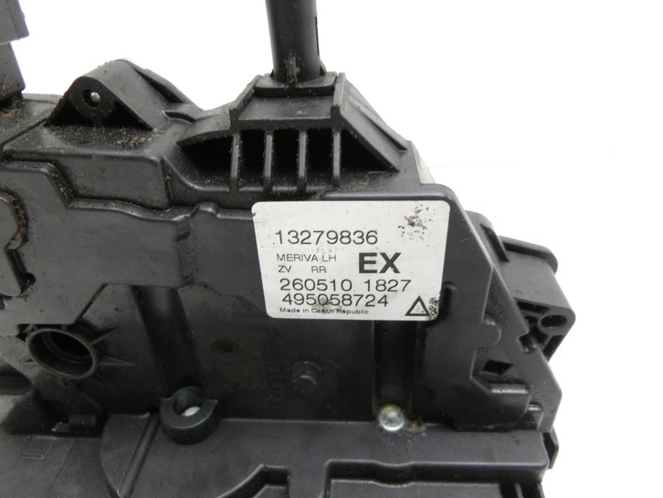 Opel Meriva B S10 10-13 Kombi Türschloss m. ZV Stellmotor Links Hinten Opel Meriva B S10 10-13 22.03.2010 13279836... Vorschau 4