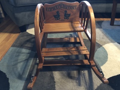 the teetertot baby rocker