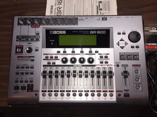 BOSS BR-1600CD Digital Multi Track Recorder Complete Box Manual Plus FS-5U Pedal