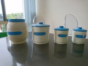 Retro Kitchen Canisters Collectables Palm Beach Gumtree