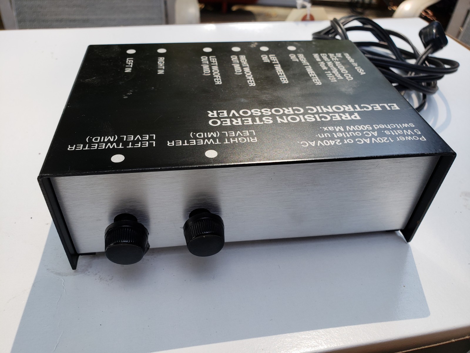 Ace audio 2 way electronic cross over