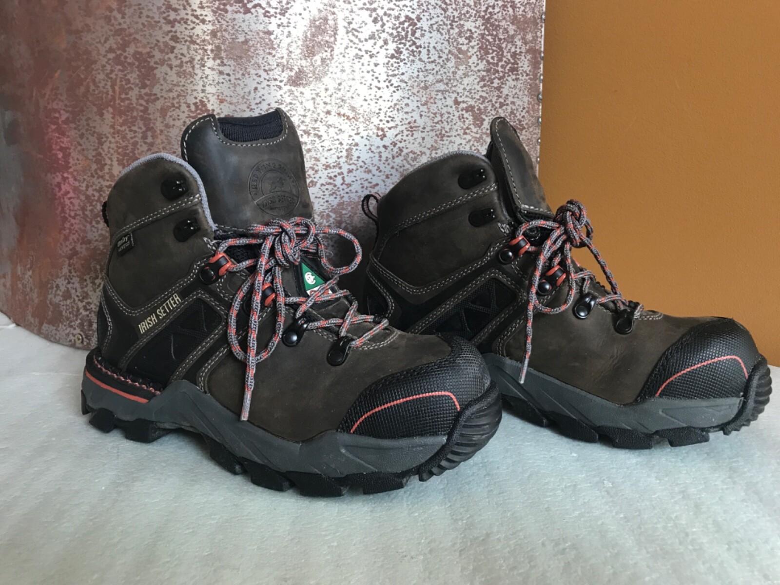 Irish Setter Red Wing Boots Size 7 Work Hiking Shoes
