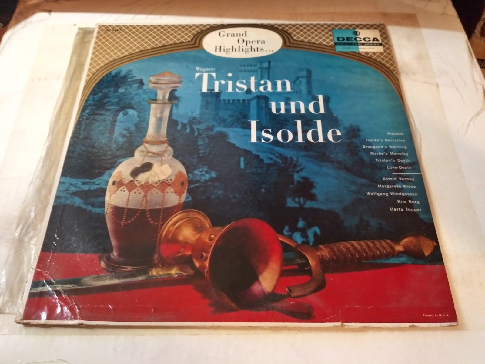 Richard Wagner - Tristan Une Isolde VG Original DG Mono