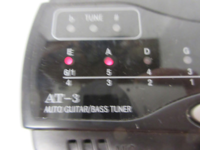 Fender AT-3 Auto Guitar Bass Tuner Built In Mic and 1/4