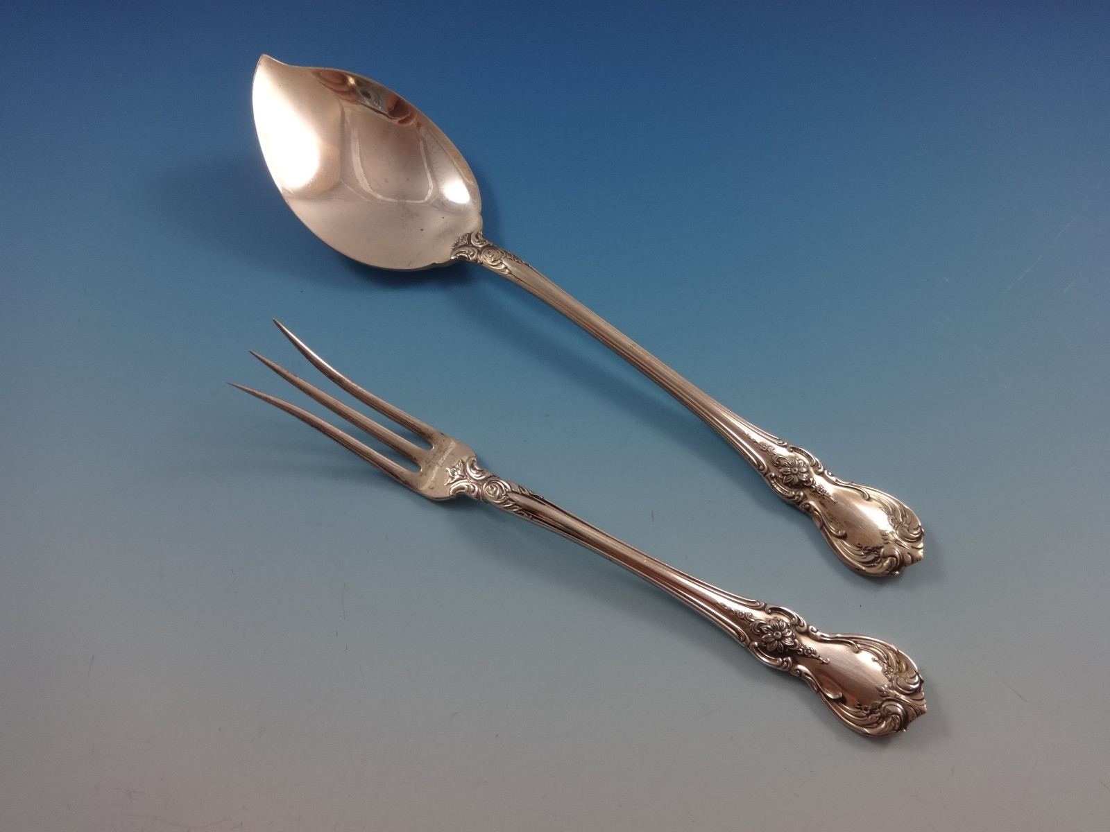 Old Master by Towle Sterling Silver Flatware Set For 12 Service 79