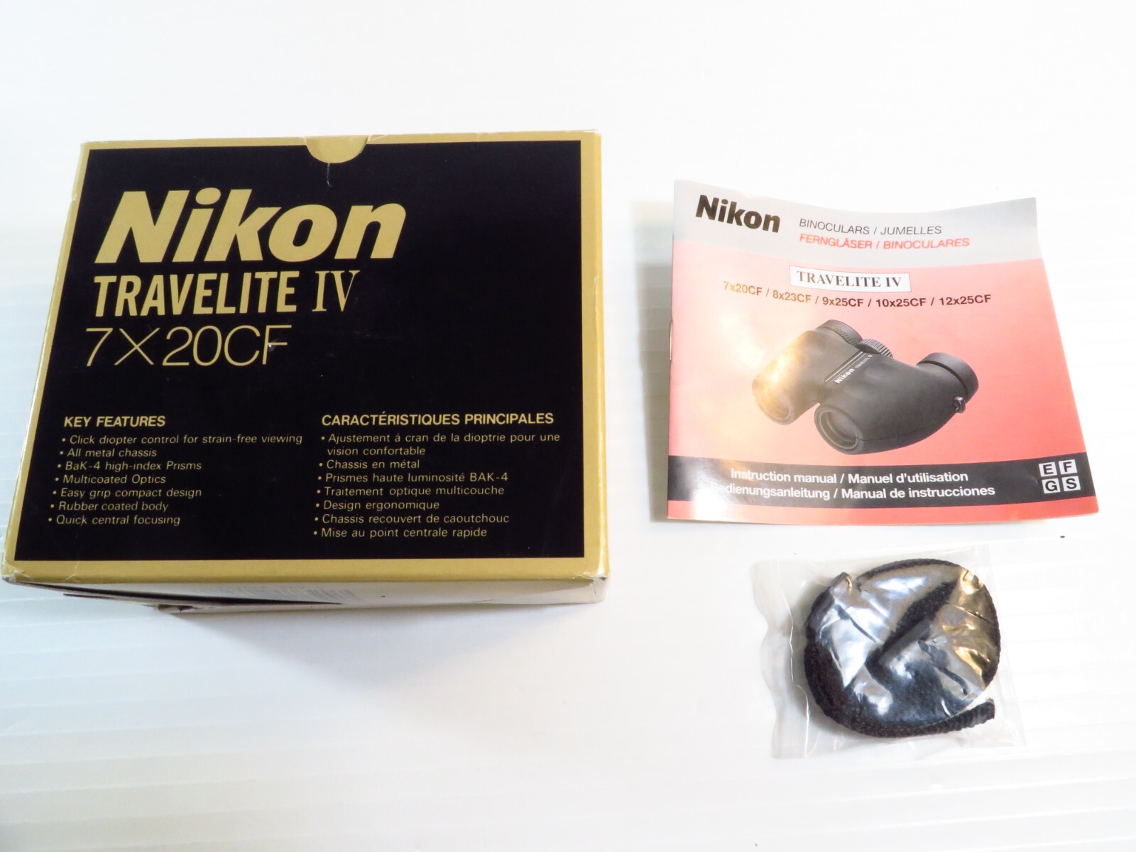 Nikon 双眼鏡 7x20CF II Companion Travelite II 7X20CF Binoculars w/ Original Box