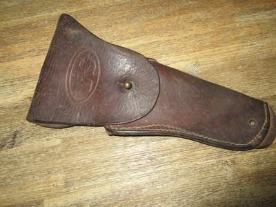 US Army M1911 Colt Holster Government Lederholster R.I.A. 1939 WWII Original