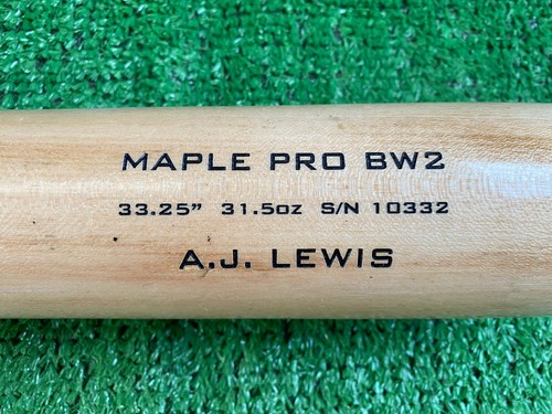 COLORADO ROCKIES A.J. LEWIS GAME USED BASEBALL BAT | eBay