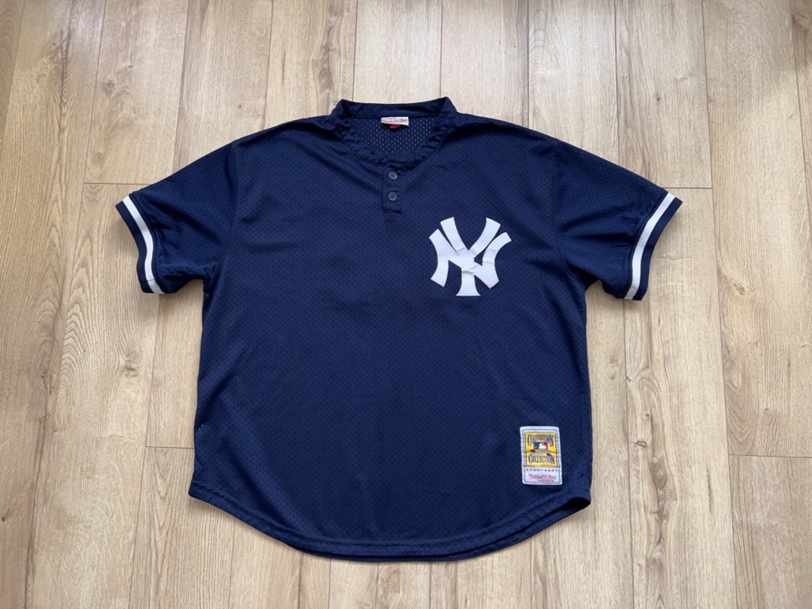 トップス MITCHELL&NESS baseball shirt yankees MLB Mitchell & Ness Home 1995 New York Yankees #23 Baseball