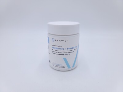 Happy V Women's Prebiotic + Probiotic Vaginal and Digestive Health 60 VCAPS (S9)