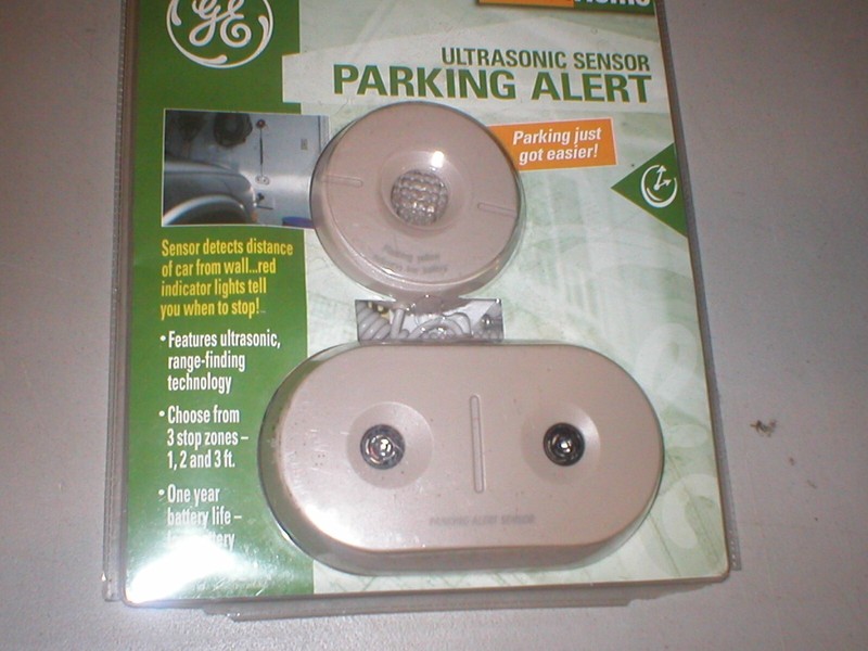 GE Home Automation Smart Home Ultrasonic Sensor Parking Garage Alert