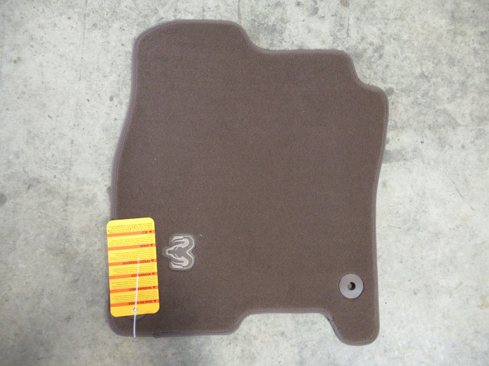 20192021 Dodge Ram 1500 DT Brown Premium Carpet Front Floor Mats Mopar OEM eBay