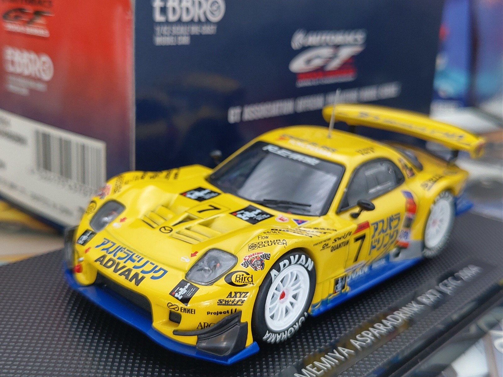 中古開封 1⁄43 ORC 雨宮 SGC-7 スーパーGT300 2008 ＃7 EBBRO エブロ[17