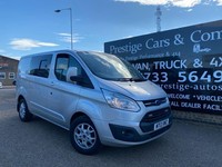 2013 FORD TRANSIT CUSTOM 2.2 TDCI 125 LIMITED L1H1 SWB PANEL VAN 156K PSH AC BLU