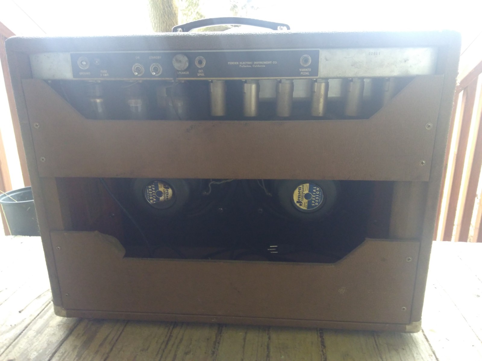 Fender Super Amp 1961 all original with Jensen Speakers- in good working order
