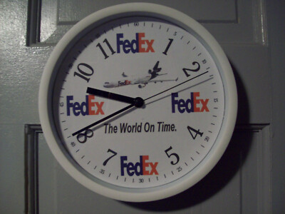 FEDEX CLOCK MD-11 UPS  FLYING TIGERS  ATLAS AIR  DHL