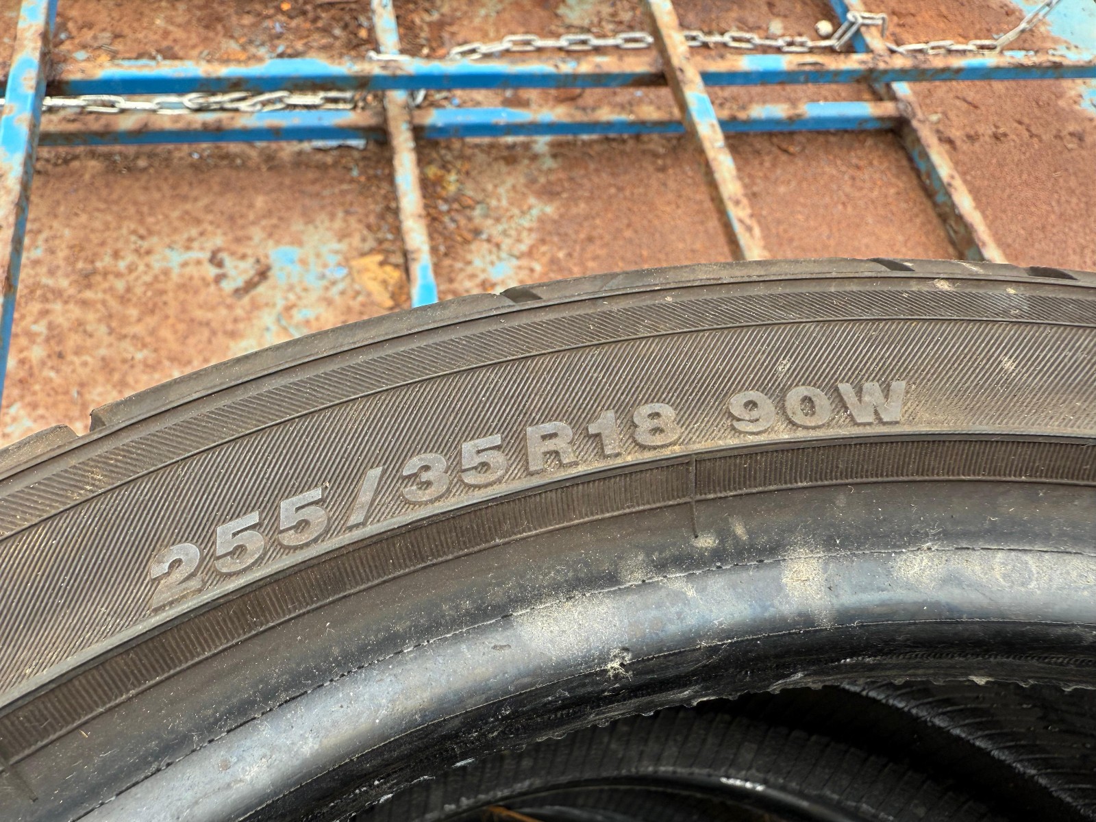 255 35 18 Yokohama, Advan Neova, 90W, x2 A Pair 5.2mm (F1_tyres) YD141