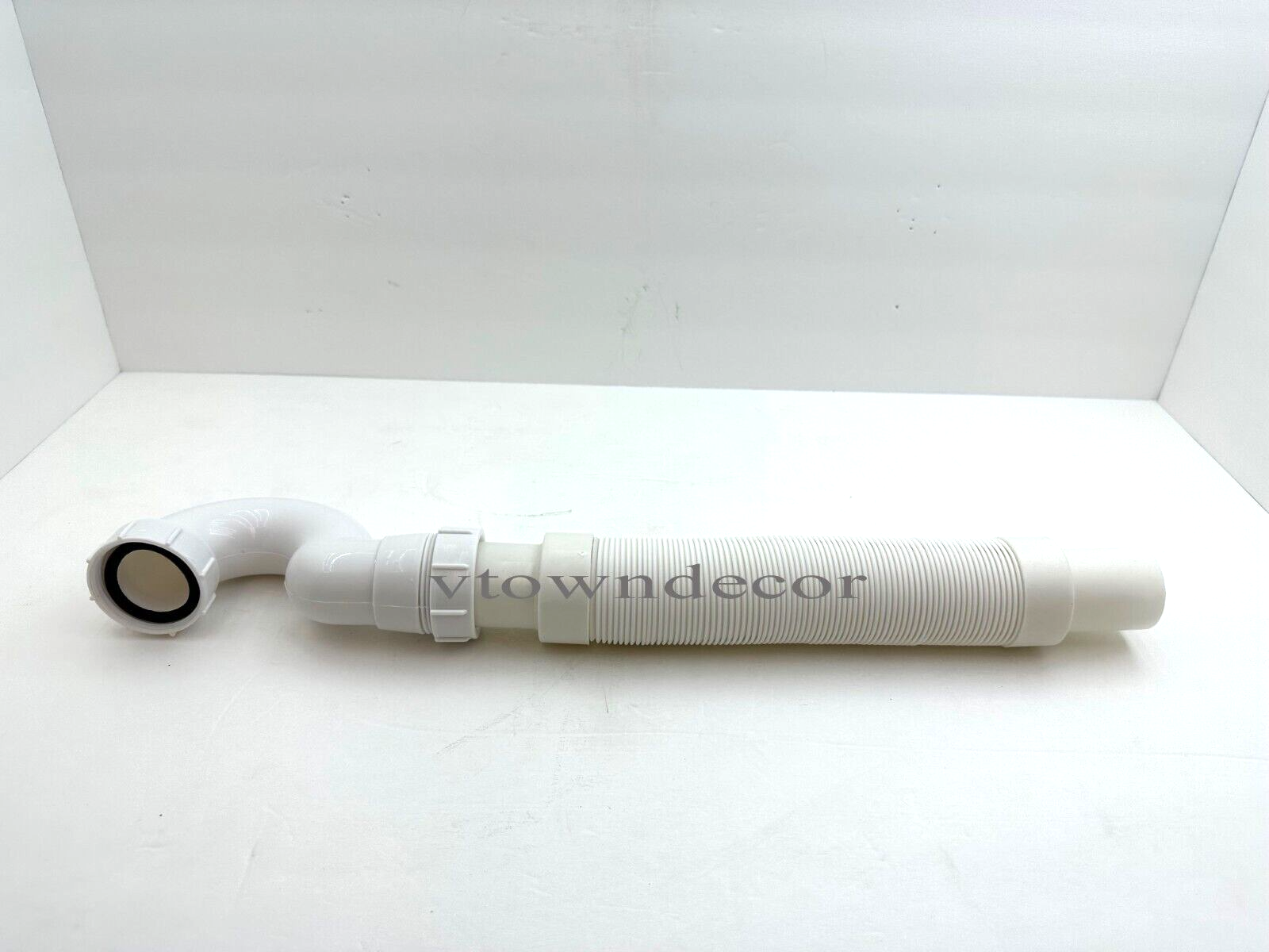 P-Trap for Pedicure Massage Spa Chair PVC 1-3/4" and 1-1/2" Flexible Drain Pipe