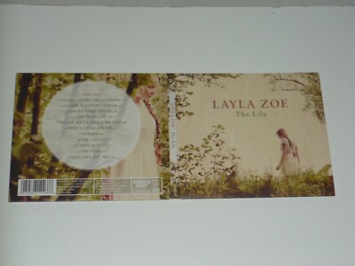 Layla Zoe THE LILY DIGIPAK CD 2013 CABLE CAR RECORDS GERMANY VERY NICE 