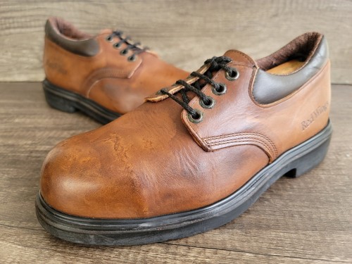 Red Wing 4407 Steel Toe Leather Work Shoes Size 8. | eBay