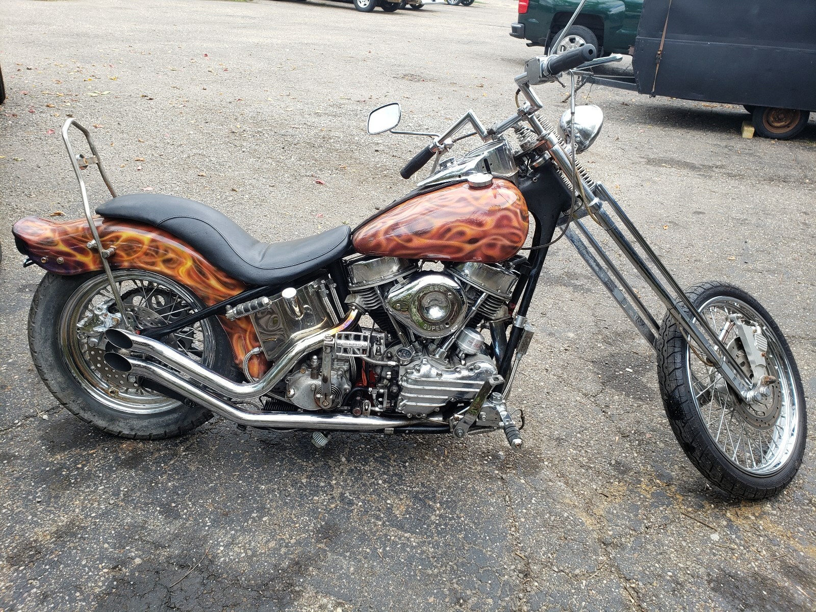 57 panhead chopper