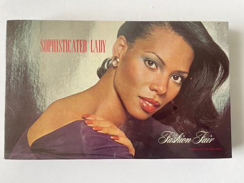 Fashion Fair Sophisticated Lady Makeup / No 1 Perfume Box Gift Set, RARE! NEW!