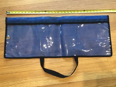 Five Pocket Lure Bag Offshore Tackle Bag Perfect for Cedar Plugs Jigs 20/" x 7/"