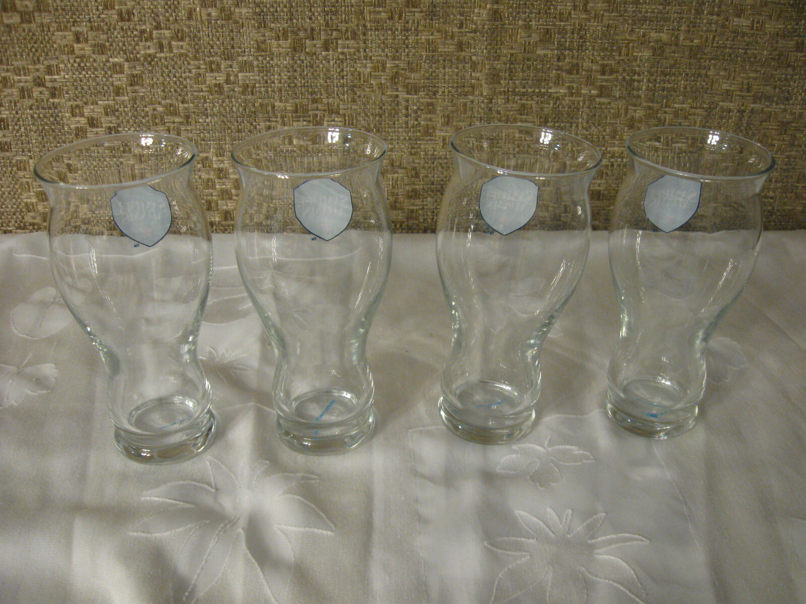 Set Of Four Samuel Adams 12 Oz Sensory Beer Lager Glasses