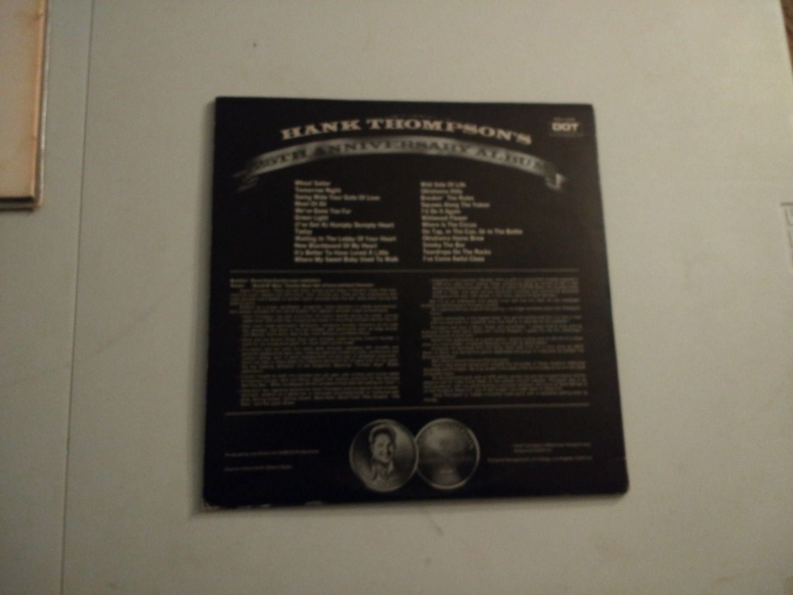 洋楽 HANK THOMPSON'S ANNIVERSARY ALBUM Hank Thompsons 25th Anniversary Album | eBay