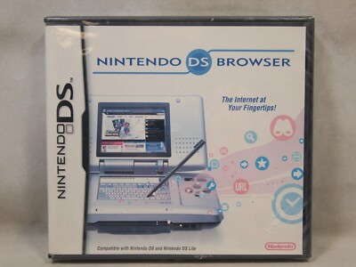 NEW Nintendo DS Web Browser Cartridge & Memory Expansion Pak - Factory Sealed