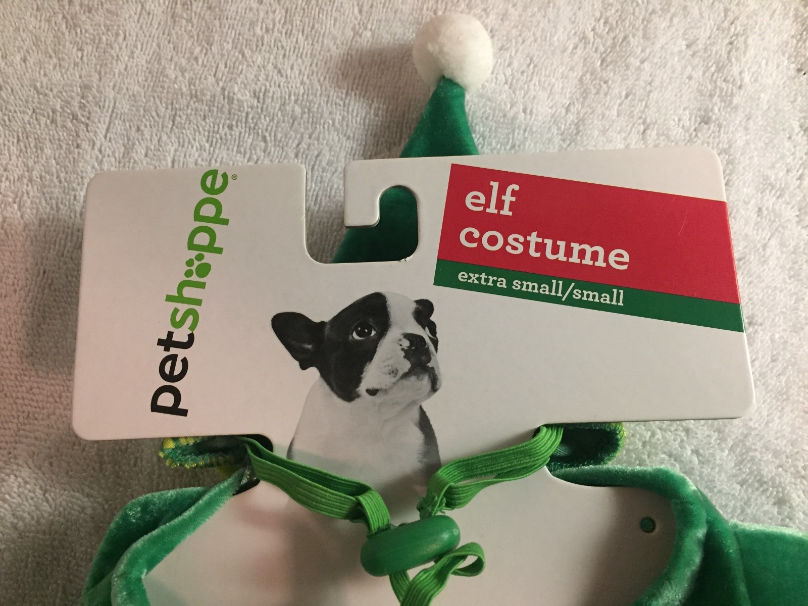 BRAND NEW! Petshoppe Dog Elf Christmas Costume With Coat & Hat-Extra Small/Small