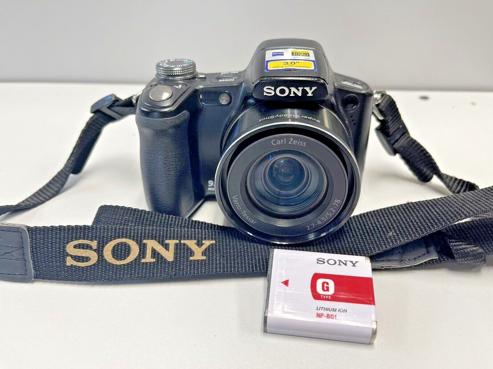 #2829 Cyber-shot DSC-H50 SONY 美品 Sony Cyber-Shot DSC-H50 9.1MP Digital Camera - Black