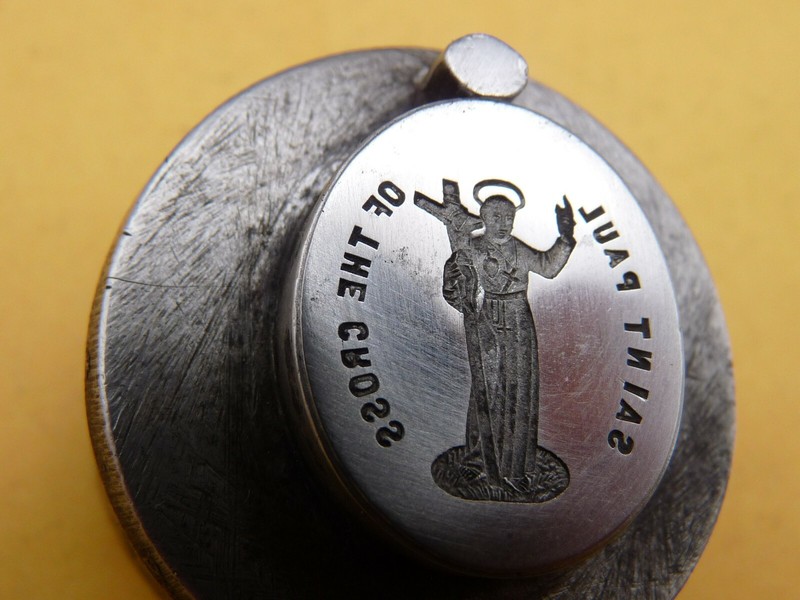 Ancienne Matrice/ PoinÃ§On/ Outil ( B1073) St Paul Of The Cross