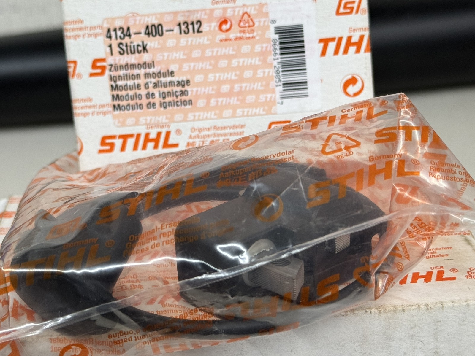 STIHL OEM IGNITION MODULE 4134 400 1312 FOR HT 250 , FS 120