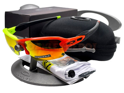   ️ OAKLEY FLAK 2.0 009271 HARMONY FADE/PRIZM RUBY SUNGLASSES ASIAN FIT