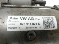 VW Golf VII 7 5G 12-17 TDI 1,6 81KW Anlasser Starter VW Golf VII 7 5G 12-17 01.12.2016 02Z911021K RSW20R12 gebraucht Vorschau 2